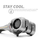 Headlight Bulb HB3; LED Bulb; 24 Watt; 9 To 32 Volt; White Beam Color; 2200 Lumens; 6000K Light Color Temperature; Set