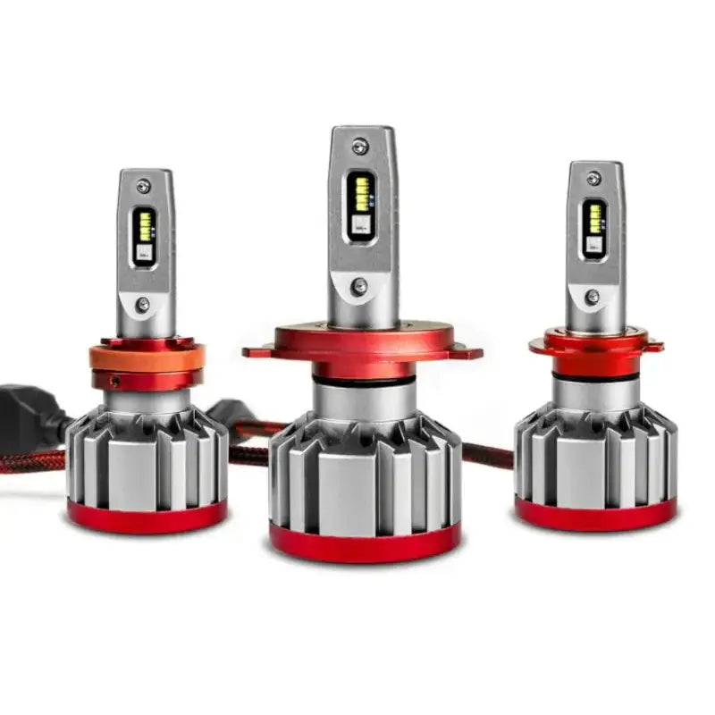 Headlight Bulb HB3; LED Bulb; 25 Watt; 12 Volt; White Beam Color; 2400 Lumens; 6000K Light Color Temperature; Set Of 2;