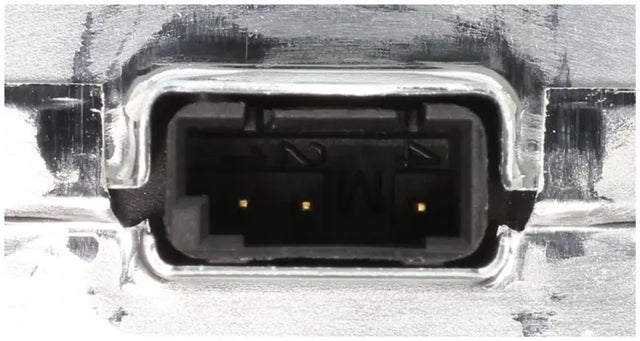 Three-pin electrical connector for D3S HID high intensity discharge headlight bulb