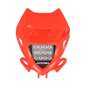 ACERBIS Headlight Mask Vsl Beta Red for Powersports
