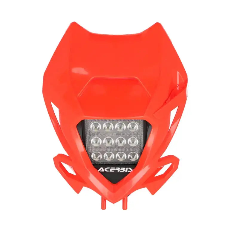 ACERBIS Headlight Mask Vsl Beta Red for Powersports