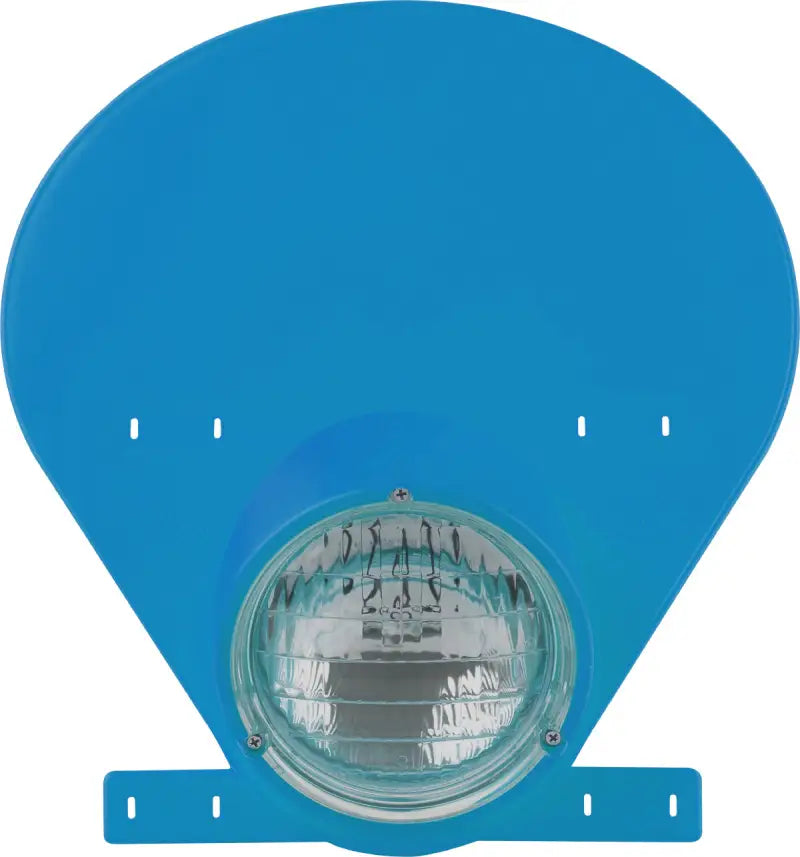 PRESTON PETTY Headlight Number Plate Bultaco Blue for Powersports