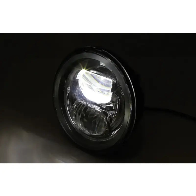 Headlight Type 7 Led 5 3/4" Black 