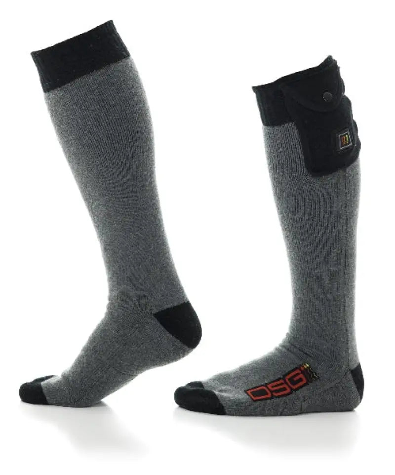 Heated Socks 5v Heathered Black Lg/Xl