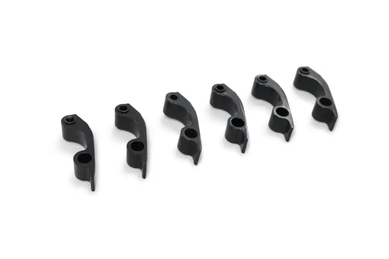 Six black curved mechanical levers from Heavy Arm Upgrade Kit for heavy arm upgrade pleasure