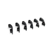 Six black curved mechanical levers from Heavy Arm Upgrade Kit for heavy arm upgrade pleasure