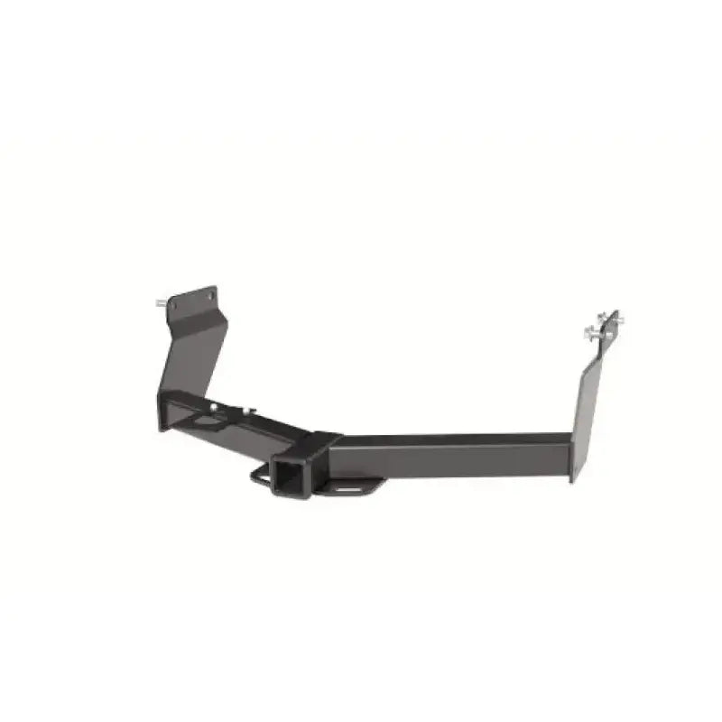Black trailer hitch on Heavy-Duty Blue Ox BXH3000 receiver hitch for Durango