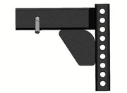 Black metal squat rack attachment for Blue Ox BXW4091 TrackPro Hitch accessory