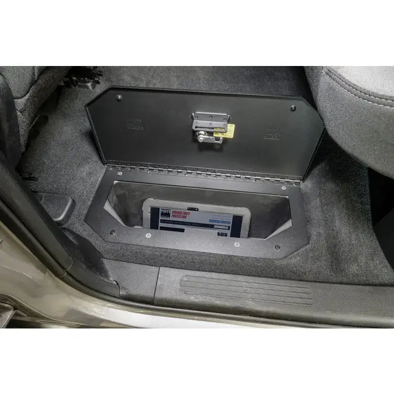 Tuffy Infloor Lid W/ Keyed Lock For Ram Trucks Crew Cab - Tuffy Products
