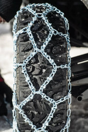 Heavy-Duty V-Bar Snow Chains for 30" Tires - 30x10-14 & 30x10-15 - SEDONA