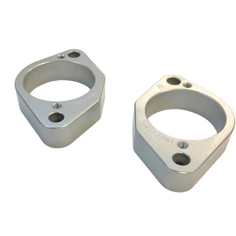 Helibars Handlebars HR05200 - Silver Handlebar Risers