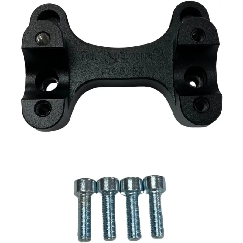 Helibars Risers HR05193-BA - Black Handlebar Tour