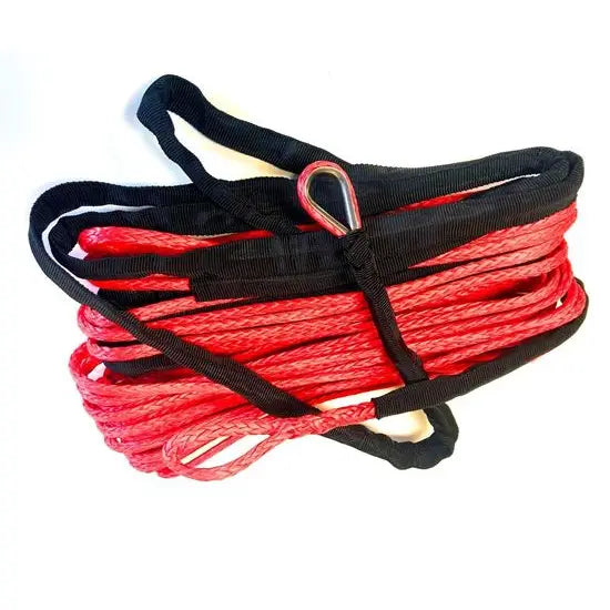 Helix Racing Limited Lifetime Warranty Winch Cable 600-2050 - Synthetic Rope 16 50 FT