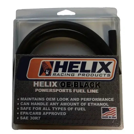 Helix Racing Maintains OEM Look And Performance Fuel Line 380-9303 - Black FT OE FI