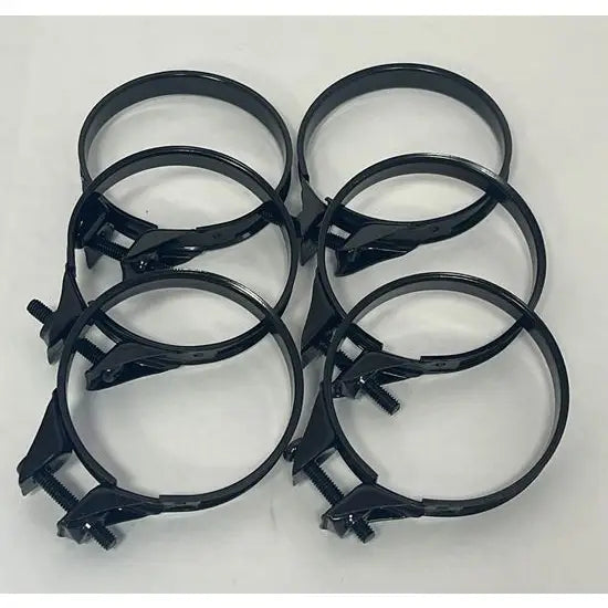 Helix Racing 110-1044 Black Anodized Finish - Black Oem Style 41-44MM 6PK