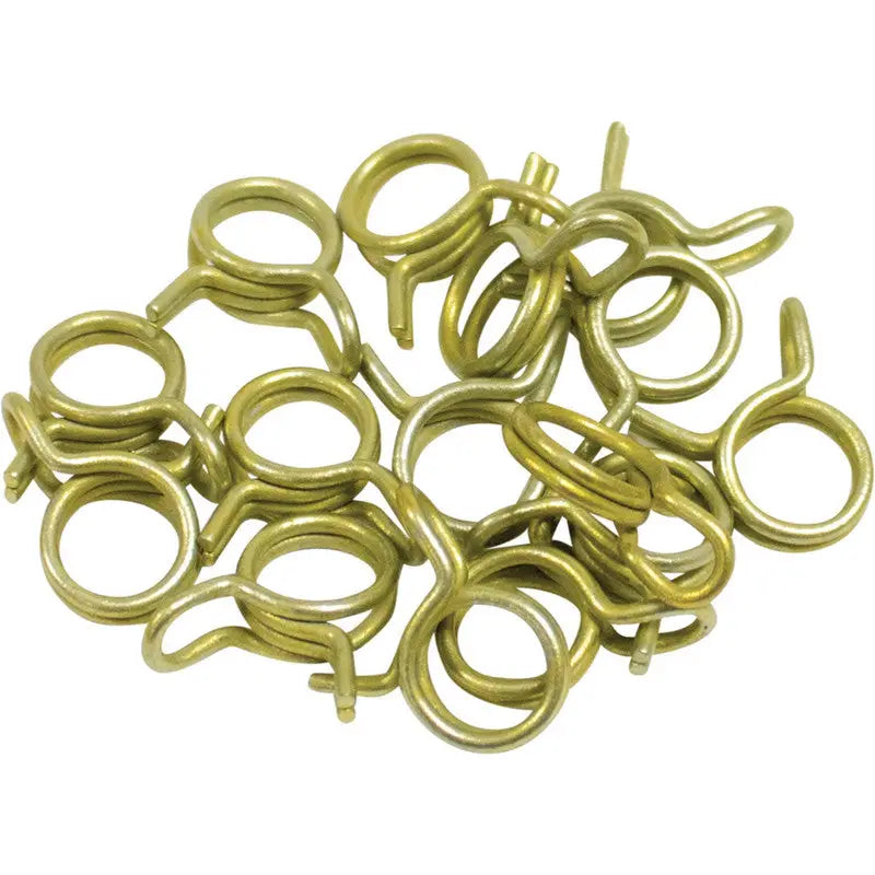 Helix Racing 111-1380 Constructed from zinc plated steel - Double Wire Hose Clamp 15PK