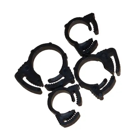 Helix Racing 111-2120 Constructed From Nylon - 100PC Assort. Ratchet Clamps