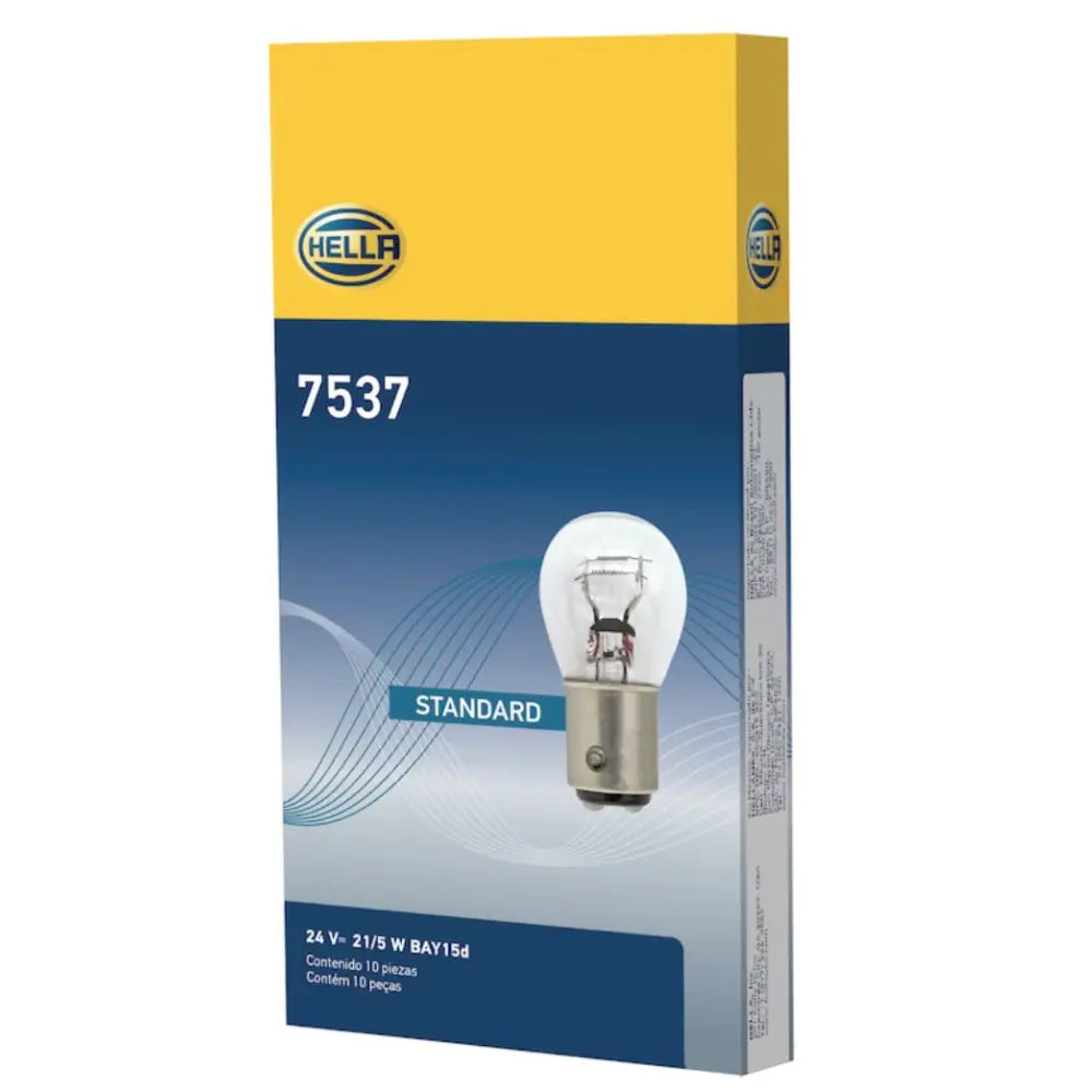 Hella Simple Fit For Easy Installation Multi Purpose Light Bulb 7537 - 1034-24 24V 21 5W BA