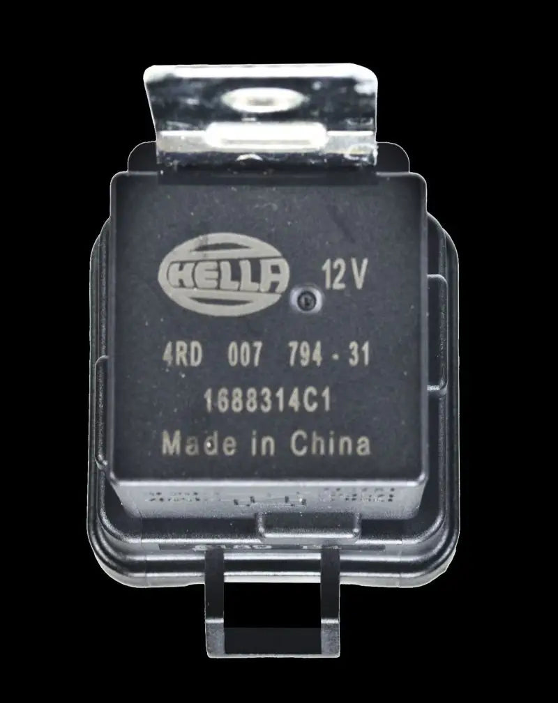Hella 12V 20/40 Amp SPDT RES Relay with Weatherproof Bracket - Single - Truck & Automotive