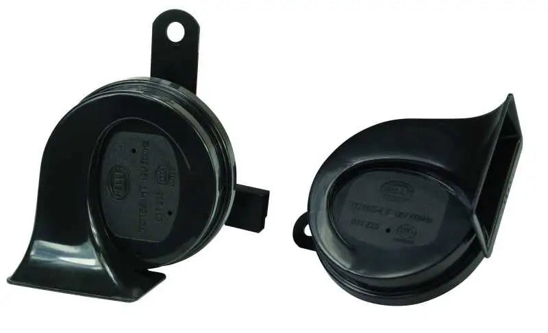 Hella 12V Twin Trumpet Horn Kit with Bracket - Toyota 