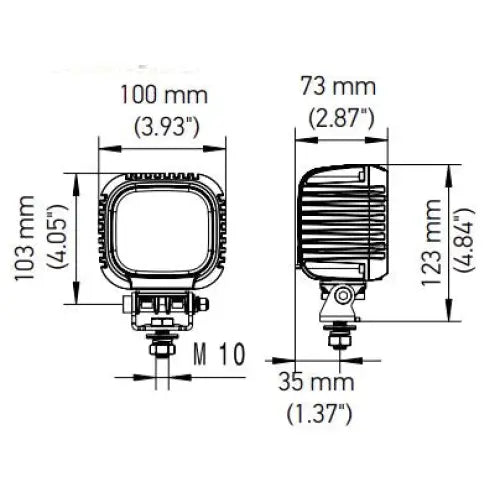 Hella 357109041 Work Light