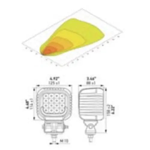 Hella 357109221 Work Light