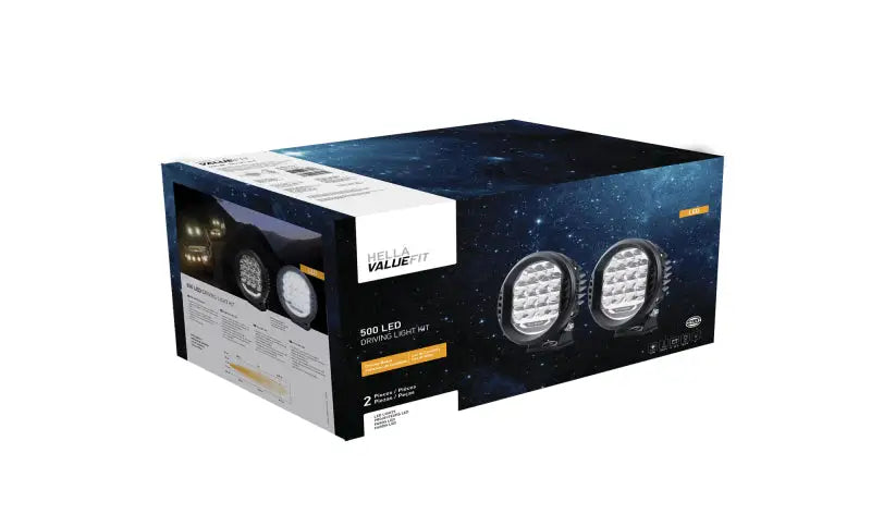 Hella 500 LED Driving Lamp Kit - 358117171