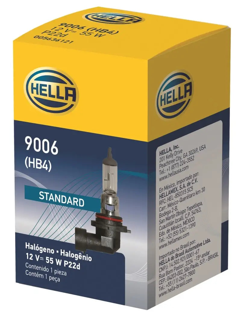 Hella 9006 12V 55W Halogen Bulb - Truck & Automotive