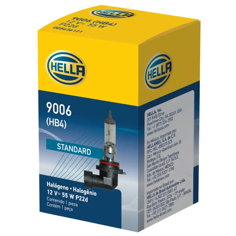 Hella 9006 12V 55W Halogen Bulb - Truck & Automotive