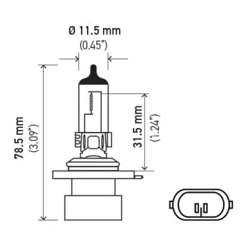 Hella 9006XS Headlight Bulb