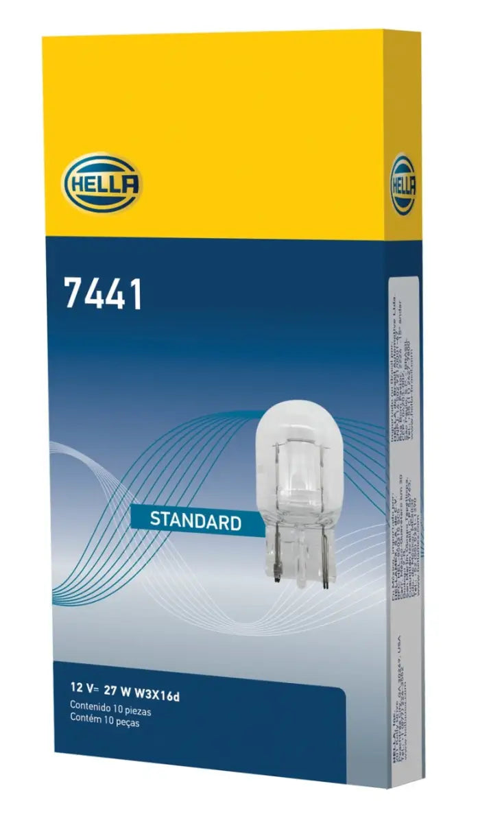 Hella Bulb 7441 12V 27W W3X16d T6.5 - Truck & Automotive