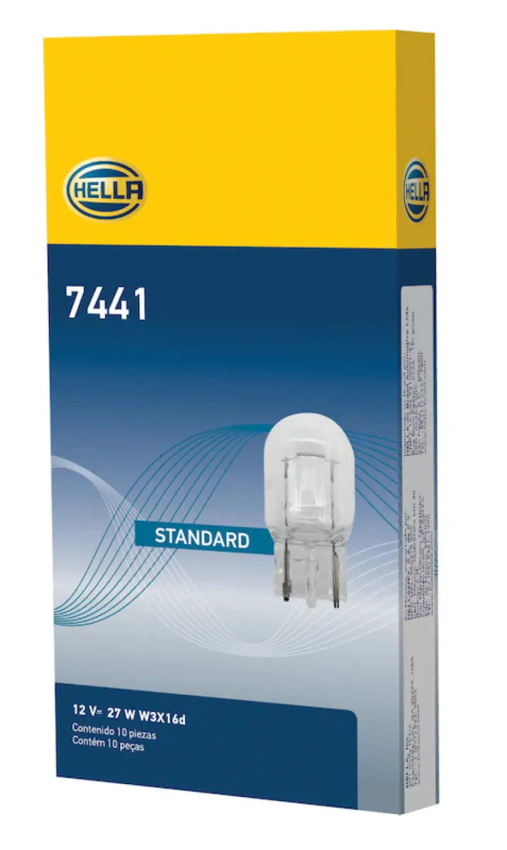 Hella Bulb 7441 12V 27W W3X16d T6.5 - Truck & Automotive