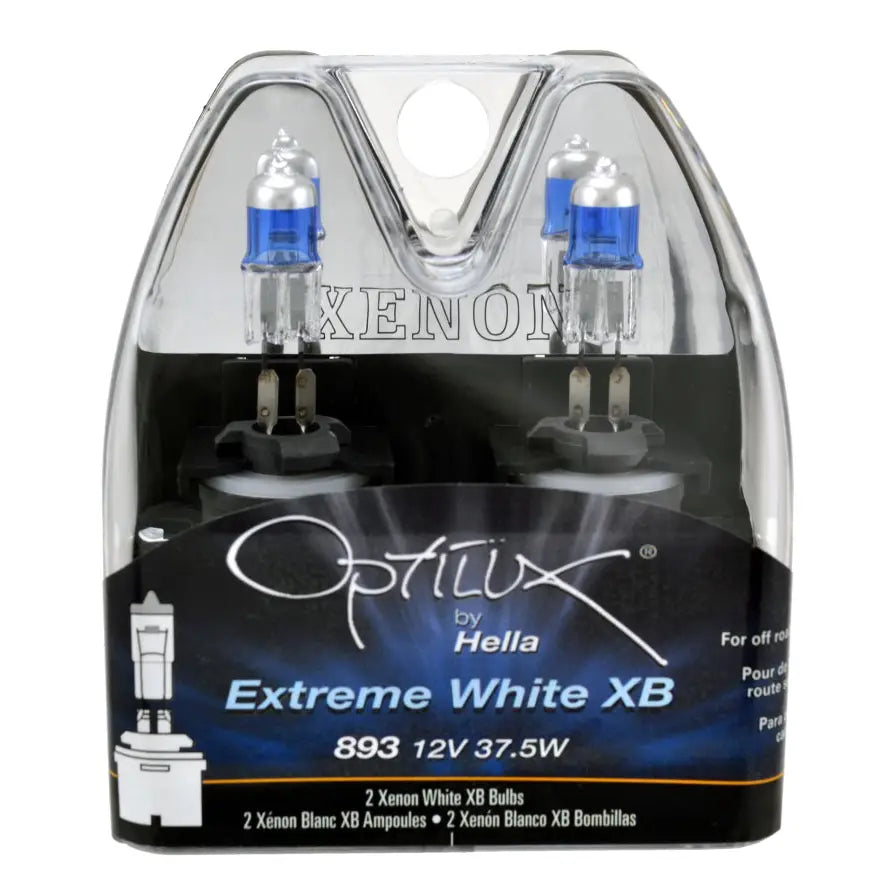 Hella H71071232 Hella Bulb 893 12V 375W Xen Wht Xb (2) - H71071232