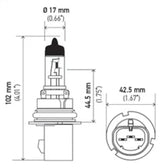 Hella Bulb 9007 12V 65/55W Xen Wht Xb (2) - Lights