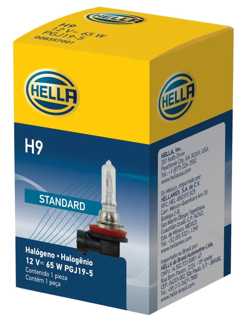 Hella Bulb H9 12V 65W PGJ19-5 T4 - Truck & Automotive