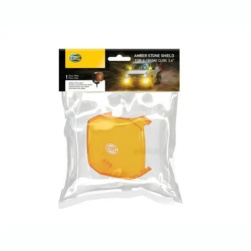 Hella Easy To Install Driving/ Fog Light Cover 358233961 - X-Treme XT-3A Amber