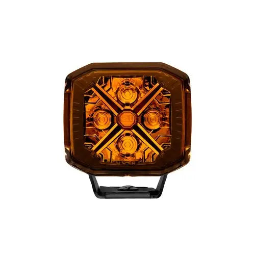 Hella Electromagnetic Compatibility Driving/ Fog Light 358233921 - X-Treme Spotlight XT-4A Amber