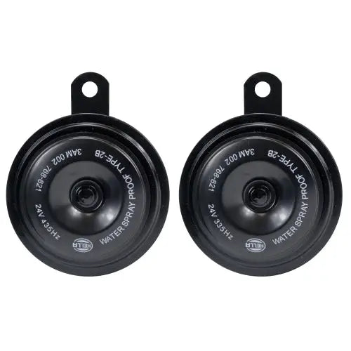 Hella Features: OE Quality Horn 002768821 - Black Kit BX Disc 92MM
