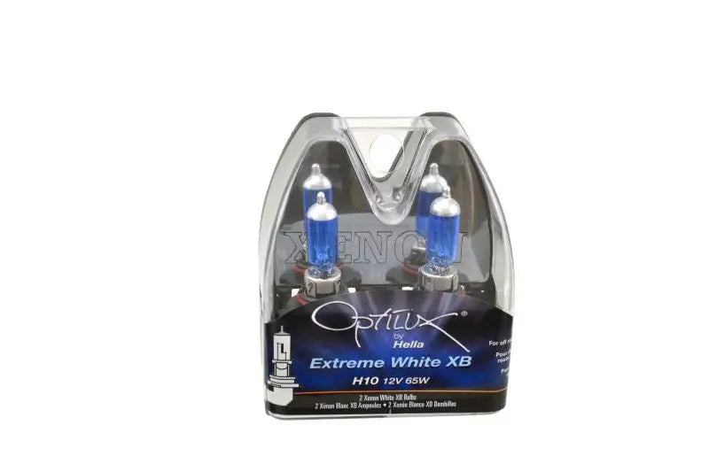 Hella H10 12V 65W Xen White Bulb (Pair) - Truck & Automotive