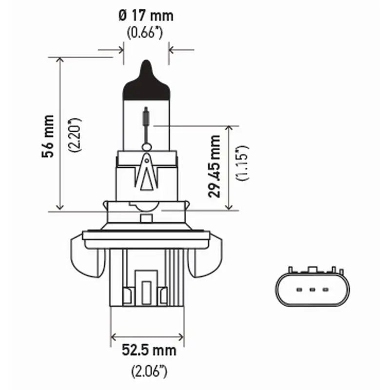 Hella H13SB Headlight Bulb