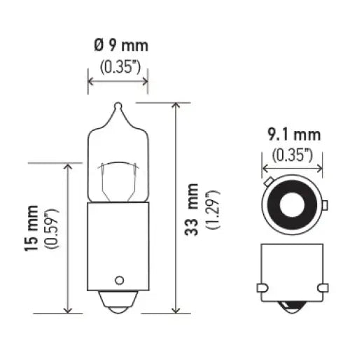 Hella H21W 24V Multi Purpose Light Bulb