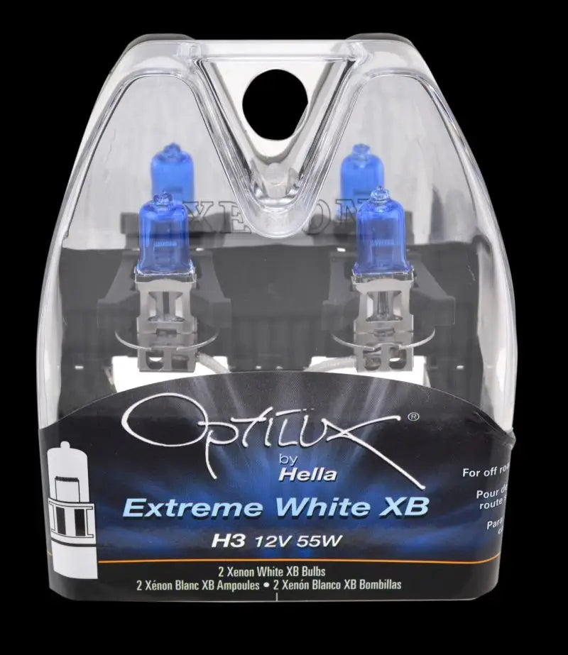 Hella H3 12V 55W Xen White XB Bulb (Pair) - Truck & Automotive