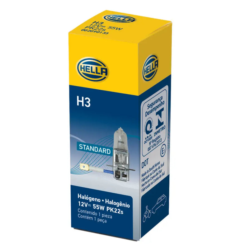 Hella H3 Halogen Bulb *Must Order Qty 10* - H3