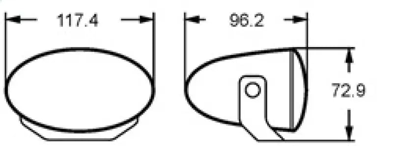 Hella Headlamp FF-ZF MG12 1FA - Truck & Automotive