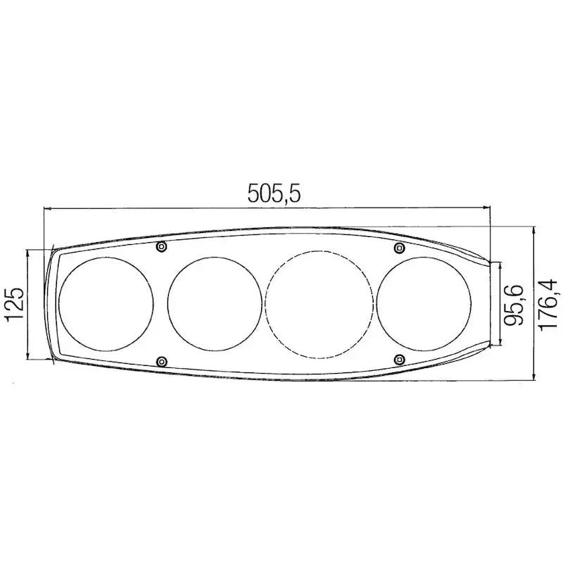 Hella 341419127 Hella Lamp Srbblzr Smlr Rh Mg12 2Vp