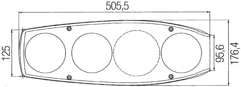 Hella Lamp Srbblzr Smlr Rh Mg12 2Vp - Truck & Automotive