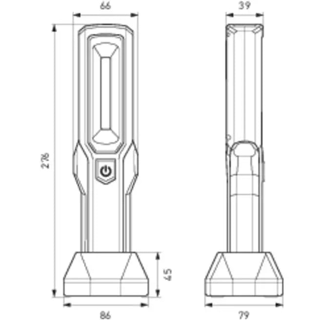 Hella Made From Durable Material Flashlight 357300311 - Hand Lamp UHL280 Base