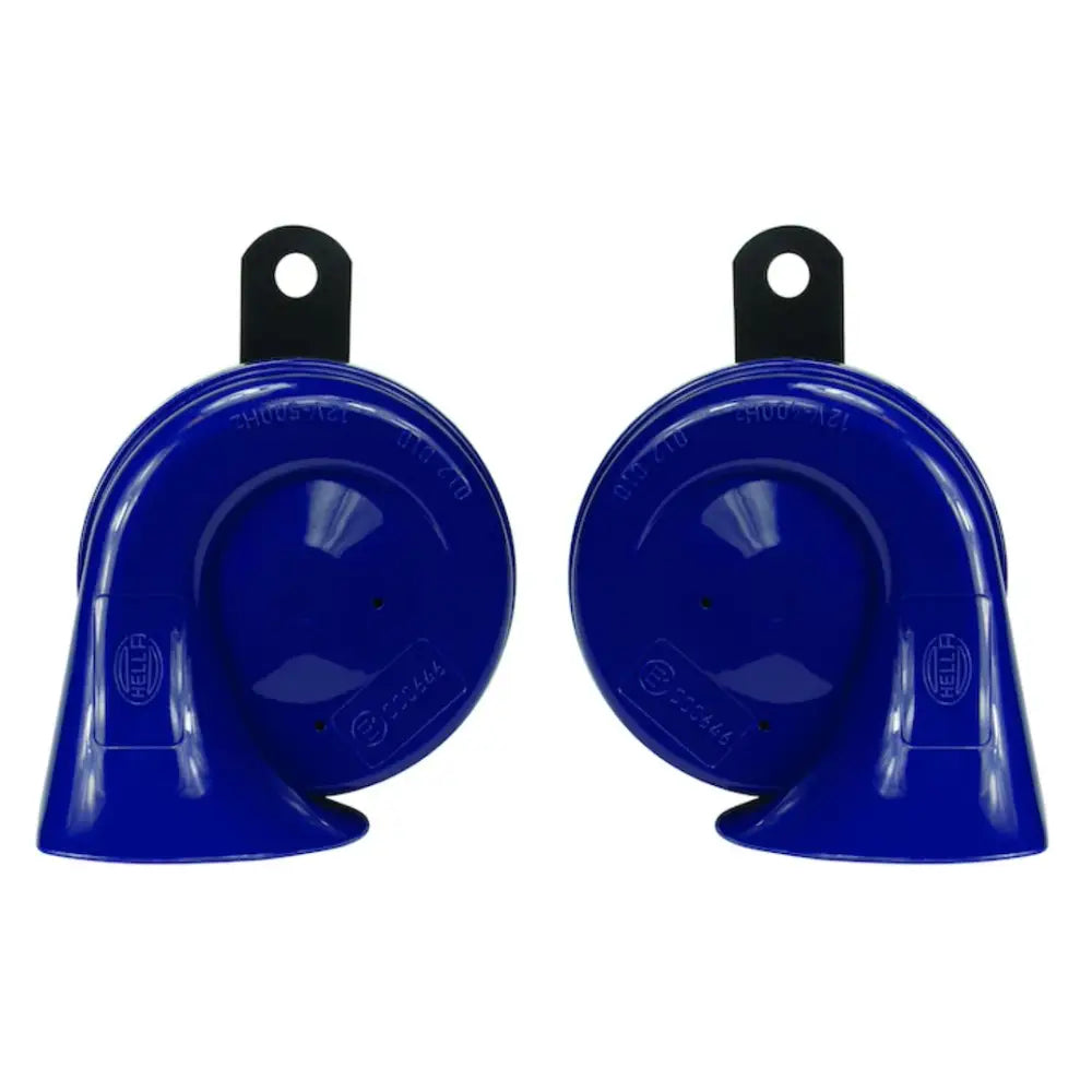 Hella Maintenance Free Design Horn 012010801 - Blue Kit BX Trumpet