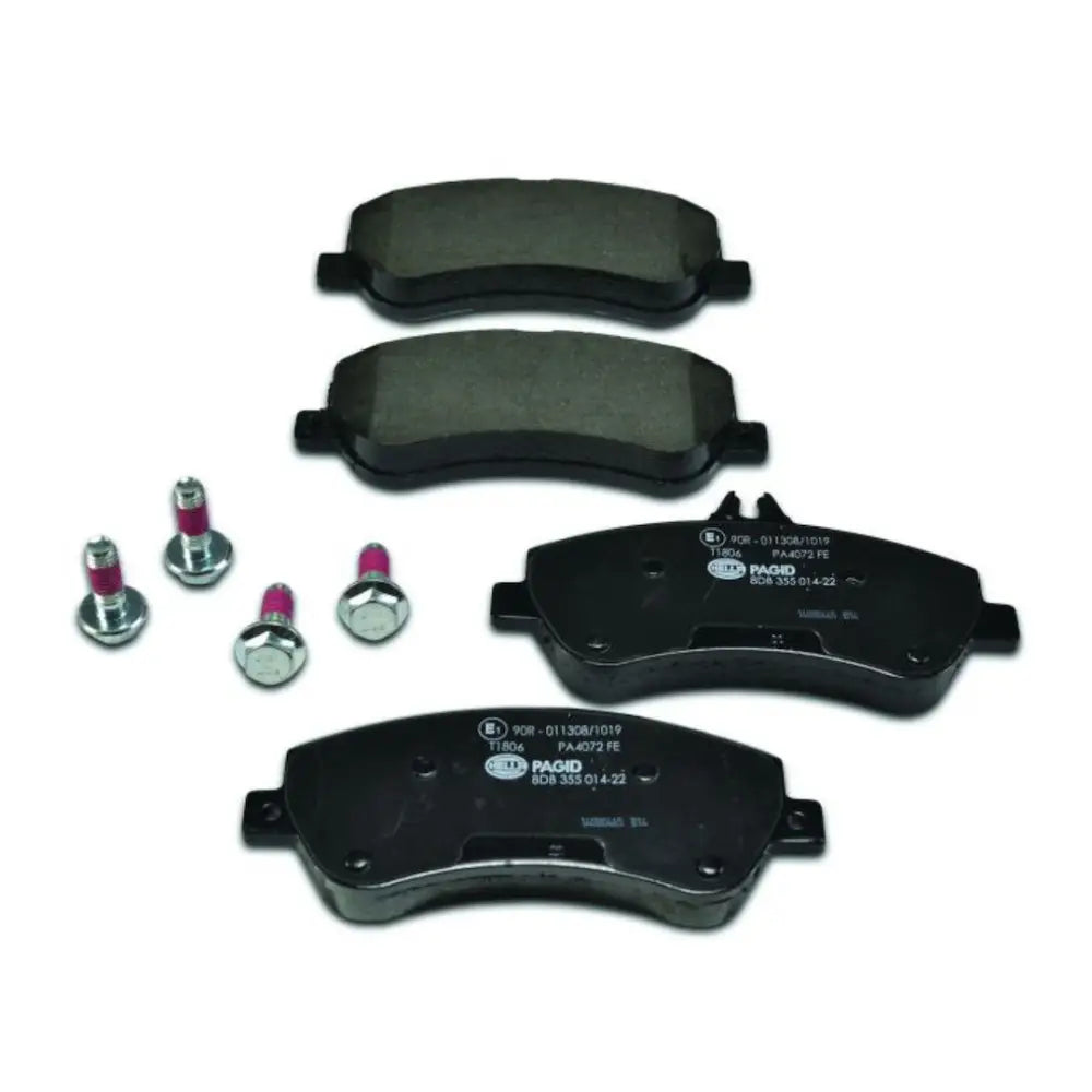 Hella Maximum Durability And Comfort Brake Pad 355014221 - Set Disc