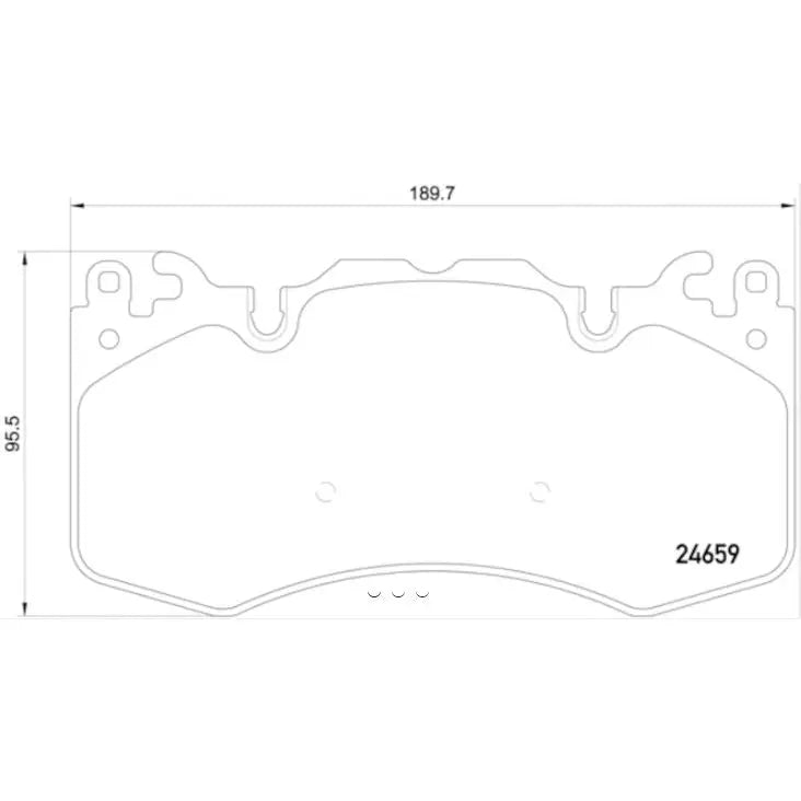 Hella 355016151 Premium quality brake pads - Disc Pad
